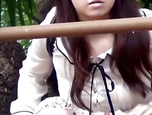 Japanese ladies secretly taped as they are pissing