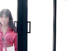 Exotic Dancer Embraced By Two Studs In Hot Threesome Action