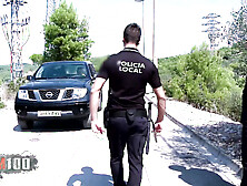 Cute blonde MILF Tamara Dix boned hard by 2 police officers