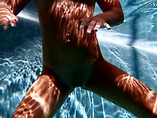 Puzan Bruhova sexy underwater submerged teen