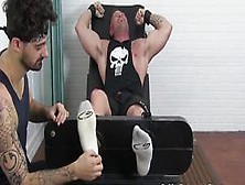 My Friends Feet - Kinky Joey Tickled On Bare Feet