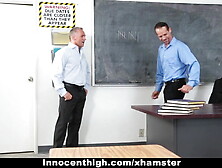 InnocentHigh- School Girl Fucks Both Her Teachers