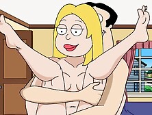 American Dad Francine Smith Standing sex sex tape