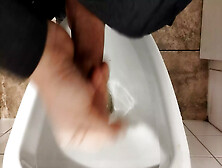 Toilet Masturbation Pov