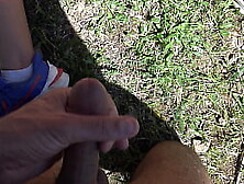 Horny voyeur left me alone because he didn't like it when I pissed in front of him