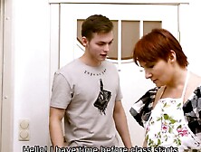 Nadin Keddo is getting fucked sideways by a young lad