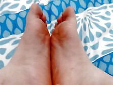 I Masturbate With My Feet On My Best Friend's Bed