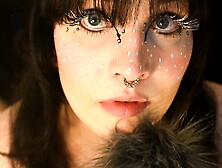 | JOI & ASMR | Dream Trans Goth gf clicker trains you Pt. one