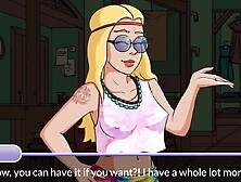 Queens Brothel #2 - Outside Head gang bang into Town Square