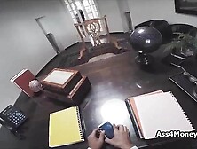 Job Interview Turns To Amateur Fuck On Action Cam