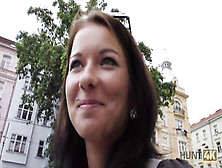 Successful pickup and love making for money with lovely gal