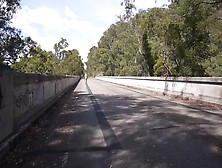 Walking Naked Halfway Across Bridge And Back