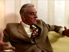 British wife gets spanked and screwed by old stud and hubby