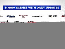 NAUGHTY AMERICA Seductive Reya Lovenlight gets a stiff cock in class from her top student