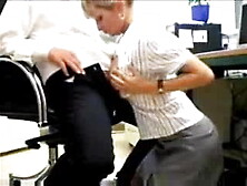 secretary hard at work