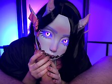 Verified Amateurs And Bella Hentaigirl - Demon Handjob From Nezuko Kamado 竈門(かまと)禰(ね)豆(す)子(こ