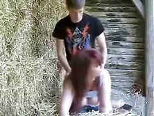 Teens Fuck In A Hayloft