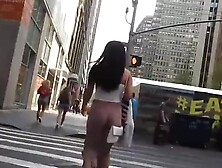 Following Beautiful Butt In Sexy Pants Voyeur Candid Ass