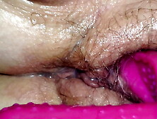 Masturbate Hairy Pussy Close Up