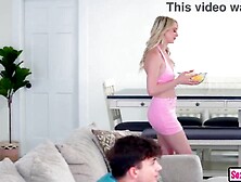 Joyous tiny stepsister lets large dong stepbro bang her moist teen snatch
