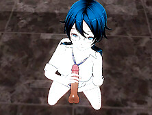 Student Uses Her Vibrator in Public Toilet