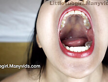 Japanese Girls Mouth Inspection