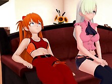 ELIZABETH PASEANDO SIN ROPA INTERIOR EN LA SALA - MY ANIME FANTASY - CAP four