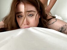 Flexible Red-Head College Girl Gets Screwed SILLY By Roommate- Rosie Rider