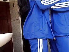 CAUGHT IN THE WASHROOM HAVING SEX WITH HER CLASSMATE!!!!! A curvy hotty from the technical school is caught having sex during re