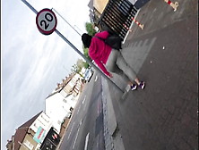 Candid Slow Motion Booty Tooting Broadway