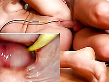 Camera Inside Her Fucking Deep and Cumming Inside