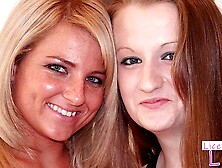 Lesbian action with lovely Casey Cumz from Licensed To Lick