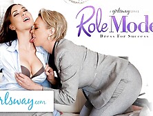 GIRLSWAY Aidra Fox Gets Seduced by her Boss