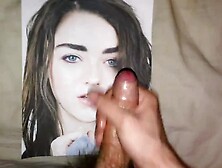 Maisie Williams Cum Tribute 11