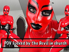 POV Fucked by the Devil in church