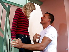 Fine Small STEP DAUGHTER seduce to Fuck by new Friend of Mom