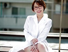 The Inside Of Her White Coat That She Only Shows Me: The Busty Nurse Seduces Me With Her Provocative Swimsuit And Creampies In A