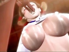 3D Anime Lactating Anal Cream-Pie And Sperm Shot