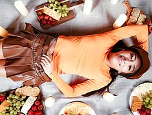 Watch blooming Amber Summer's scene