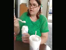 Cuckold captures his bbw wife having sex with another man