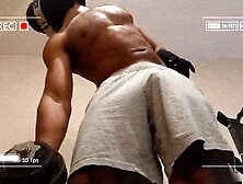 Muscle Roadman's Intense Oblique Workout And Close-Up Posing Session