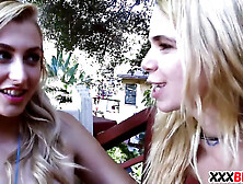 Lesbian teenager camp counselors trick