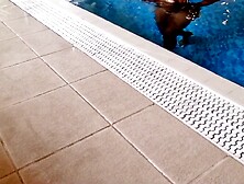 Cheating WIFE Seduces Spouse's Ally in the HOTEL POOL and SAUNA