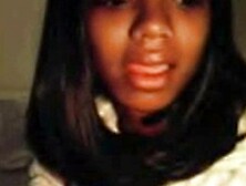 young black teen on webcam