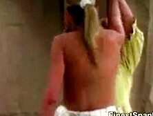 Slut gets tied and spanked