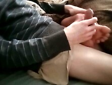 Polskie Porno Wielki spust na stopy spiacej Belli