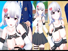 【Vtuberヨメミ】コイカツ！プレイエロアニメ動画(アニメ3Dcgエロゲーム 版権キャラカード).