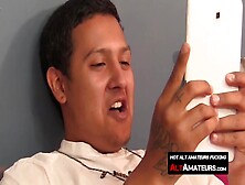 Solo Masturbating Session With Kinky Latino Thug And His Big Rod