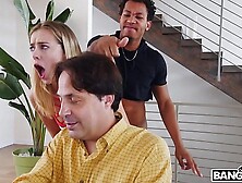 Bangbros - Fresh Haley Reed Mounts Bf Booty Her Dad’S Back