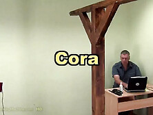 Cora3 Spanking Machine - Breast Whipping